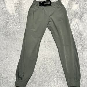 Athleta Jogger Womens 4 Green Quest Jogger High Rise Quick Dry Lightweight UPF